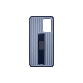 Coque renforcée fonction stand pour Samsung Galaxy A53 5G BigBen Connected Bleu marine