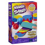 Pâte à modeler pour enfant Kinetic Sand Coffret Arc-en-ciel 390 g et 6 accessoires Modèle aléatoire