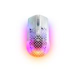 Souris gaming sans fil SteelSeries Aerox 3 Ghost Blanc