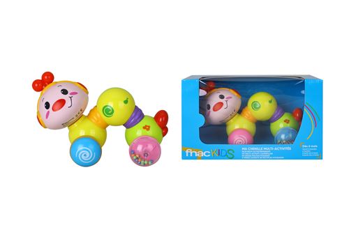 Jeu d'éveil Ma Chenille Multi-activités Fnac Kids