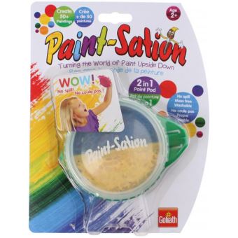Jouet Goliath Paint Station Pot Peinture 2 En 1 Bleu Et Jaune - Neuf