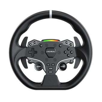 Pack volant gaming et pédales Moza R3 Racing Noir pour PC