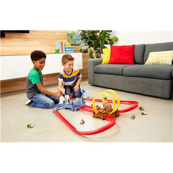 Coffret Hot Wheels Course Chaotique au Château de Bowser Mario Kart