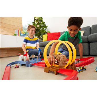 Coffret Hot Wheels Course Chaotique au Château de Bowser Mario Kart