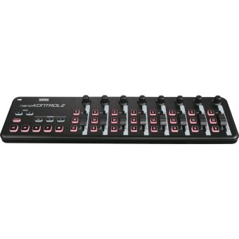 Contrôleur Midi Korg NanoKontrol 2 BK Noir