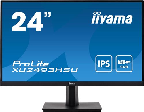 Ecran PC Iiyama ProLite XU2493HSU-B1 24 Full HD Noir mat