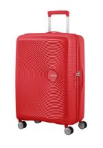 Valise extensible American Tourister Soundbox 67 cm Taille M 4 roues Rouge