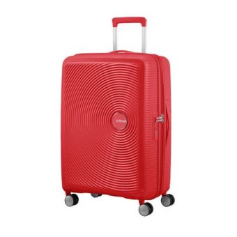 Valise extensible American Tourister Soundbox 67 cm Taille M 4 roues Rouge