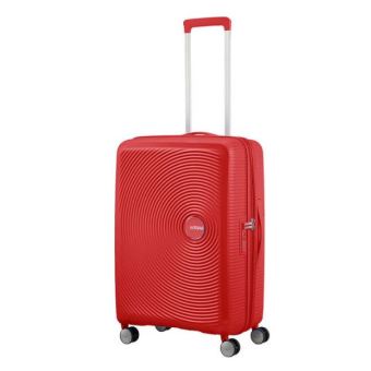 Valise extensible American Tourister Soundbox 67 cm Taille M 4 roues Rouge