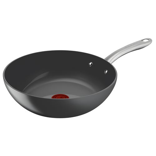 Poêle Tefal Renew+ Wok C4241953 28 Cm Noir