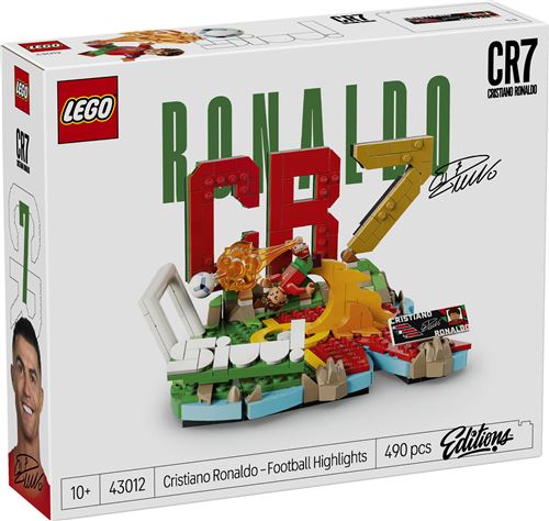 LEGO® Editions Football 43012 Cristiano Ronaldo – Best of