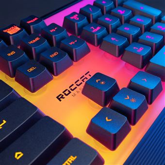 Clavier Gaming Membrane filaire Roccat Magma RGB Noir