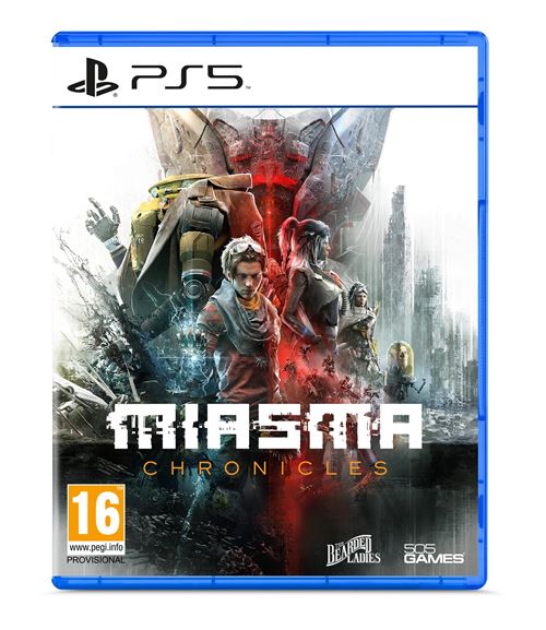 Pochette avant du jeu Miasma Chronicles PS5