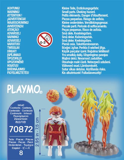 Playmobil Special Plus 70872 Super héros