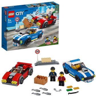 LEGO® City Police 60242 La course-poursuite sur l'autoroute