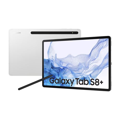 Tablette tactile Samsung Galaxy Tab S8+ 12.4" Wifi 128 Go Argent