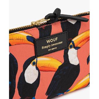 Pochette Wouf imprimé Toco Toucan Taille S