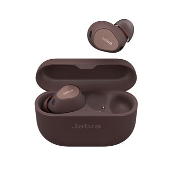 Ecouteurs intra-auriculaires sans fil Bluetooth Jabra Elite 10 à réduction de bruit active Noir Cocoa - 1