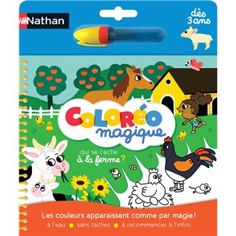 Jeu créatif Nathan Coloréo Ferme