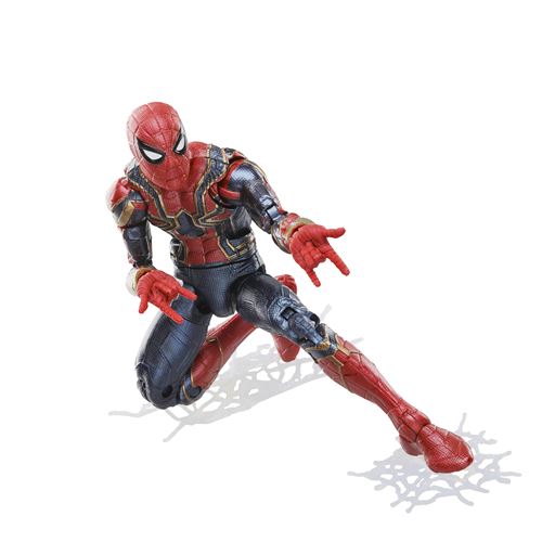 Figurine Spiderman Marvel Legends Iron Spider Figurine de collection Achat prix fnac