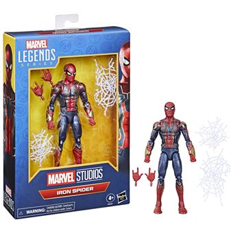 Figurine Spiderman Marvel Legends Iron Spider Figurine de collection Achat prix fnac