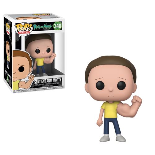 RICK AND MORTY-BOBBLE HEAD POP N°340
