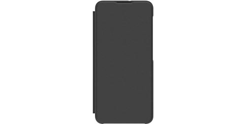 Samsung GP-FWA325AMA - Flip cover voor mobiele telefoon - polyurethaan, polycarbonaat - zwart - slank ontwerp - voor Galaxy A32
