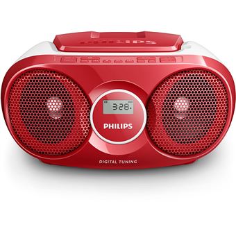 Philips AZ215R - boombox - CD