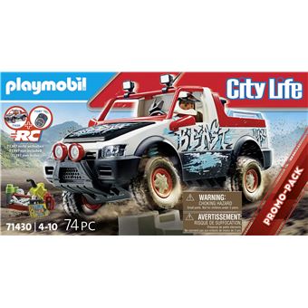 Playmobil City Life 71430 Voiture de rallye - 1