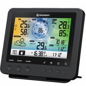 Station Météo Bresser 5-en-1 Pro : Capteur Extérieur, Alerte Gel, Prévisions Complètes - Idéale Jardin & Maison - 4