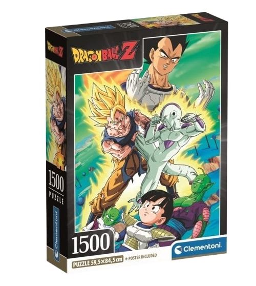 Clementoni Puzzle pour Adultes 1500 Pièces Dragonball Z Compact Fabriqué en Italie 31747 - vue 4