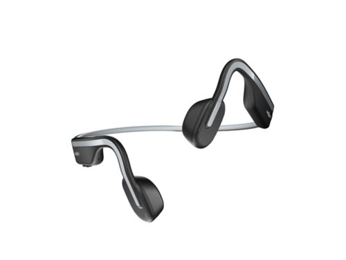 Casque AfterShokz OpenMove – Conduction Osseuse, Oreilles Ouvertes – Rouge, Bluetooth