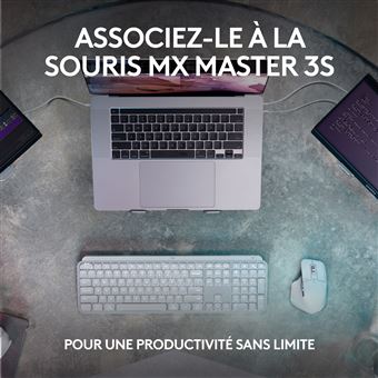 Clavier Sans Fil Azerty Logitech MX Keys S Graphite