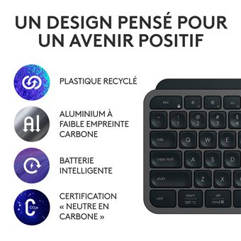 Clavier Sans Fil Azerty Logitech MX Keys S Graphite