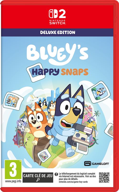 Bluey' Happy Snaps : Day One Deluxe Edition Nintendo Switch 2