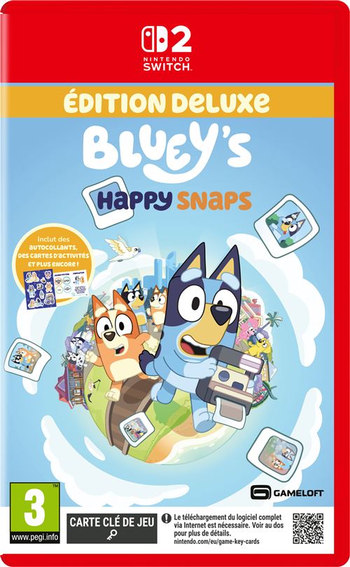 Bluey' Happy Snaps : Day One Deluxe Edition Nintendo Switch 2
