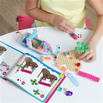 Jeu de construction Mega Bloks Mega Construx Barbie Color Reveal Nage avec les dauphins