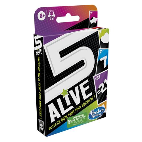 Boite de Jeu de cartes Hasbro Gaming Five Alive