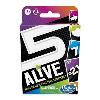 Jeu de cartes Hasbro Gaming Five Alive