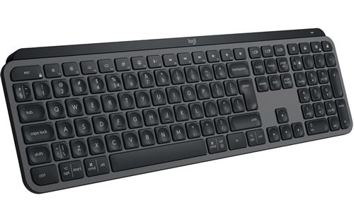 Clavier sans fil LOGITECH MX Keys Rétroéclairage LED Bluetooth Recharge USB C - vue 8