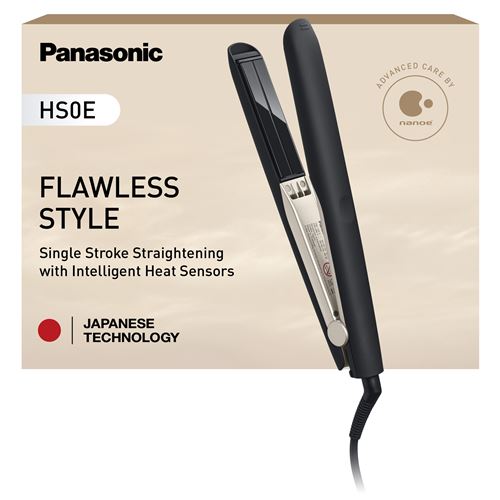 Fer à lisser Panasonic EH-HS0E-K825 Noir et Gris