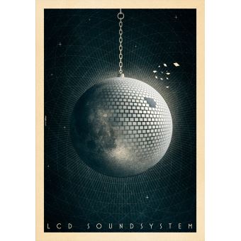 Affiche Sergeant Paper Lcd Soundsystem 30x42 cm Edition limitée signée