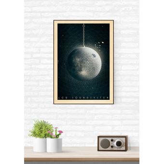 Affiche Sergeant Paper Lcd Soundsystem 30x42 cm Edition limitée signée