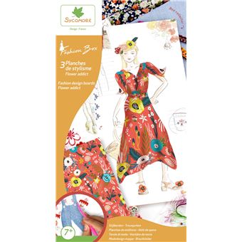 Kit créatif Au Sycomore 3 Planches de stylisme