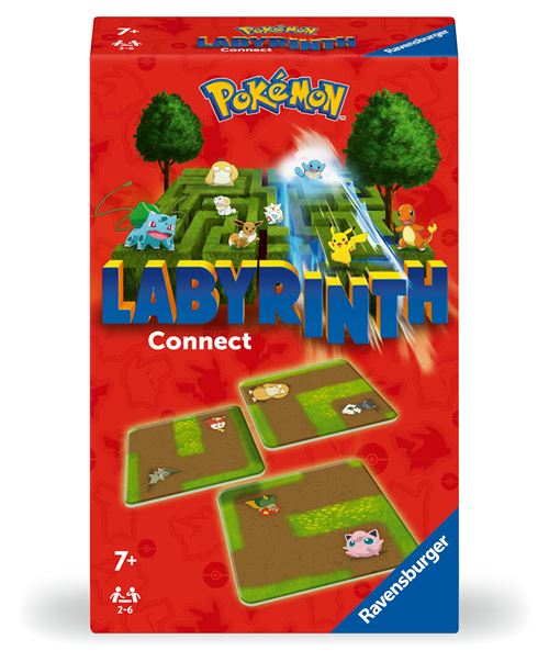 Jeu De Société Ravensburger 22579 – Labyrinth Pokémon Connect, 2 à 4 Joueurs - vue 3