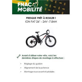 Velo electrique ion fat sale