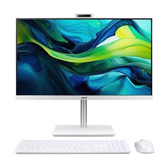 PC tout-en-un Acer Aspire C27A-GRPL 27" Intel® Core™ 5 16 Go RAM 512 Go SSD Blanc - 1