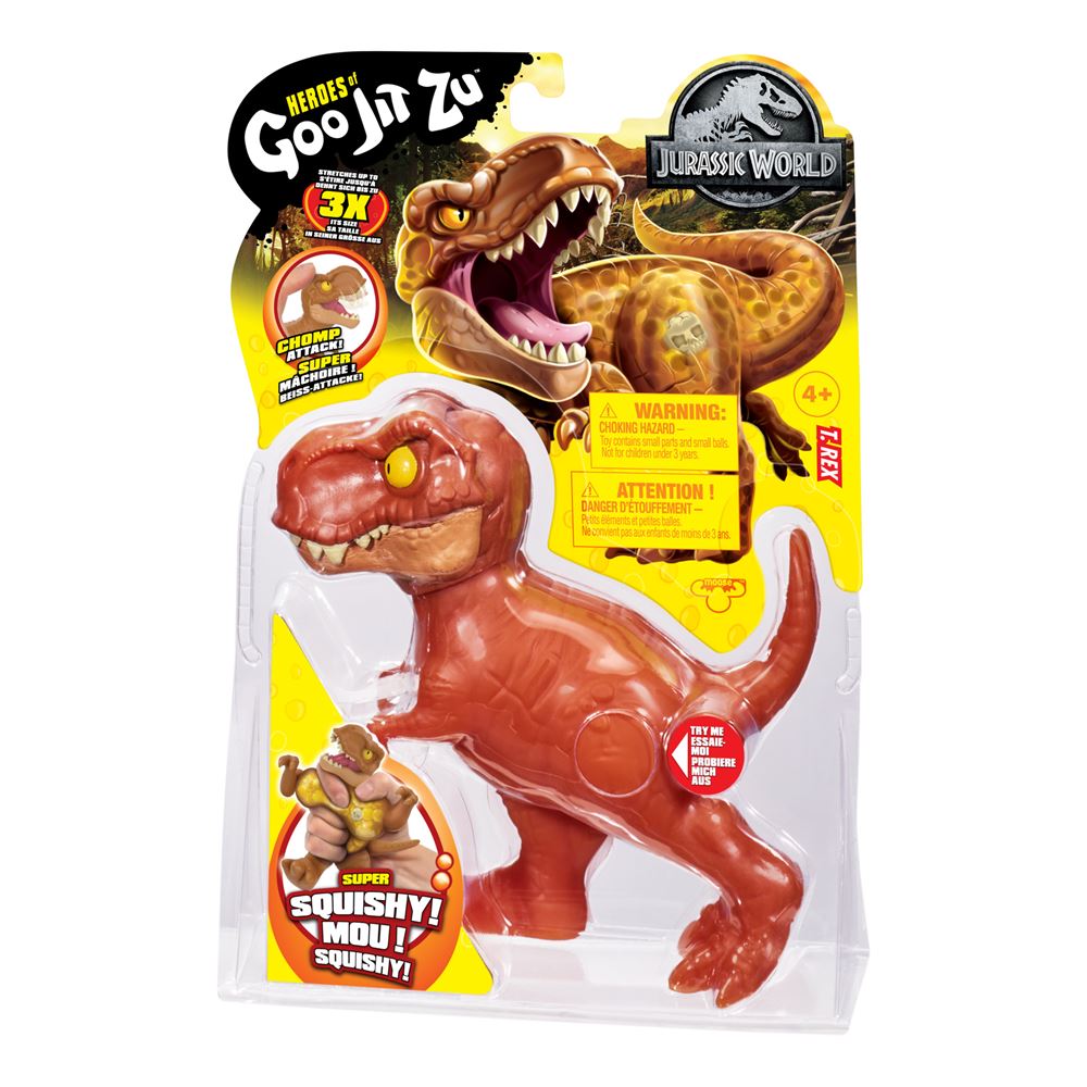 Figurine Dinogoo T-REX 15 cm GOO JIT ZU : le jouet à Prix Carrefour