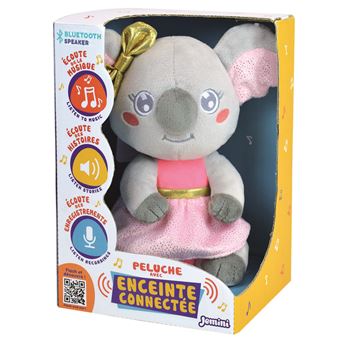 Jouet musical Jemini Cally Mimi Koala avec enceinte connectée 21 cm