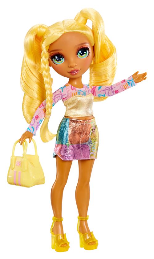Rainbow High Multicolore Poupée Mannequin Thème Mode Sunny 27 Cm
